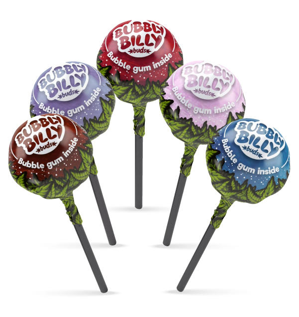 P11140 Bubbly Billy Buds CBD Lollies