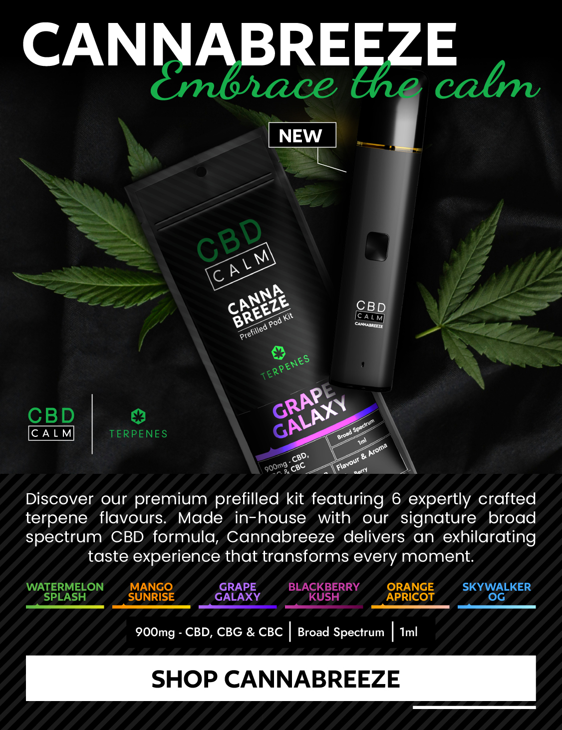 CBD E-Liquid Promo