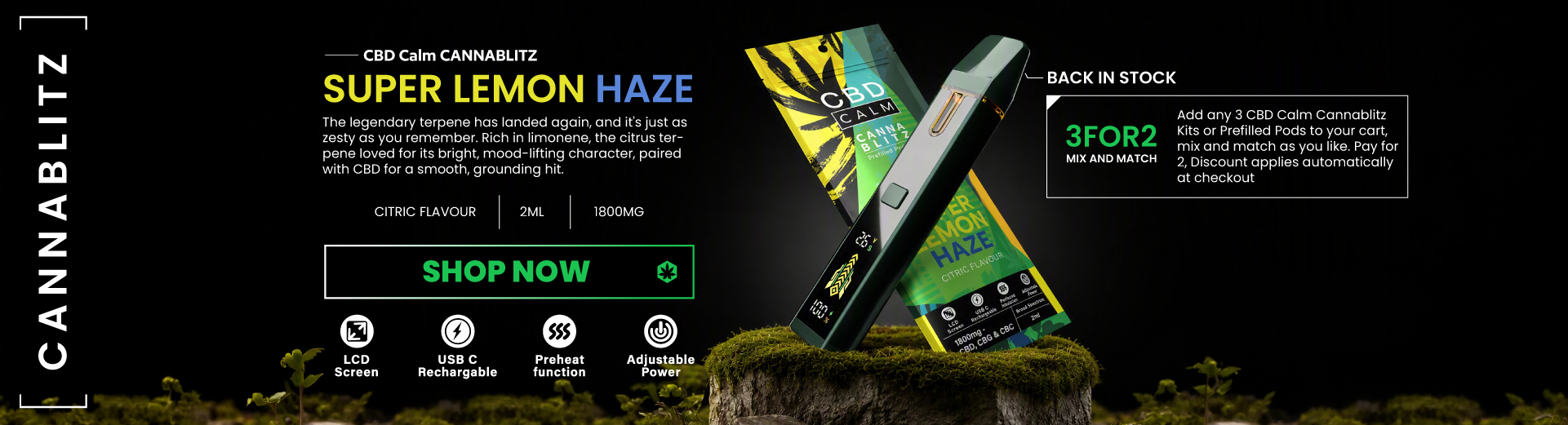 CBD Calm Promo
